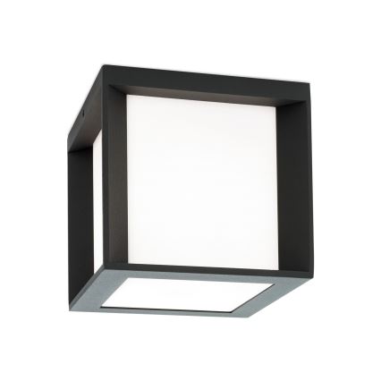 Εξωτερικό φωτιστικό HENRY 1xE27/15W/230V 16x16 cm IP44 ανθρακί