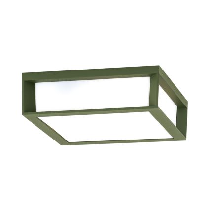 Φωτιστικό εξωτερικού χώρου HENRY 2xE27/15W/230V 26 x 26 εκ. IP44 πράσινο