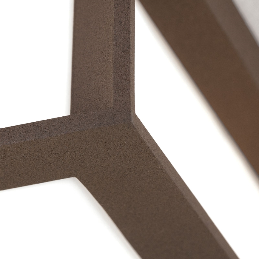 Φωτιστικό εξωτερικού χώρου HENRY 2xE27/15W/230V IP44 καφέ