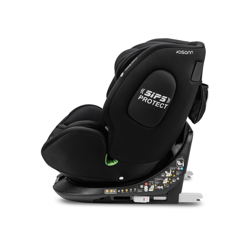 OSANN - Παιδικό κάθισμα αυτοκινήτου ONE 360 i-Size 40-150 cm Ολόμαυρο
