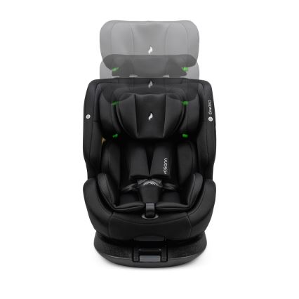 OSANN - Παιδικό κάθισμα αυτοκινήτου ONE 360 i-Size 40-150 cm Ολόμαυρο