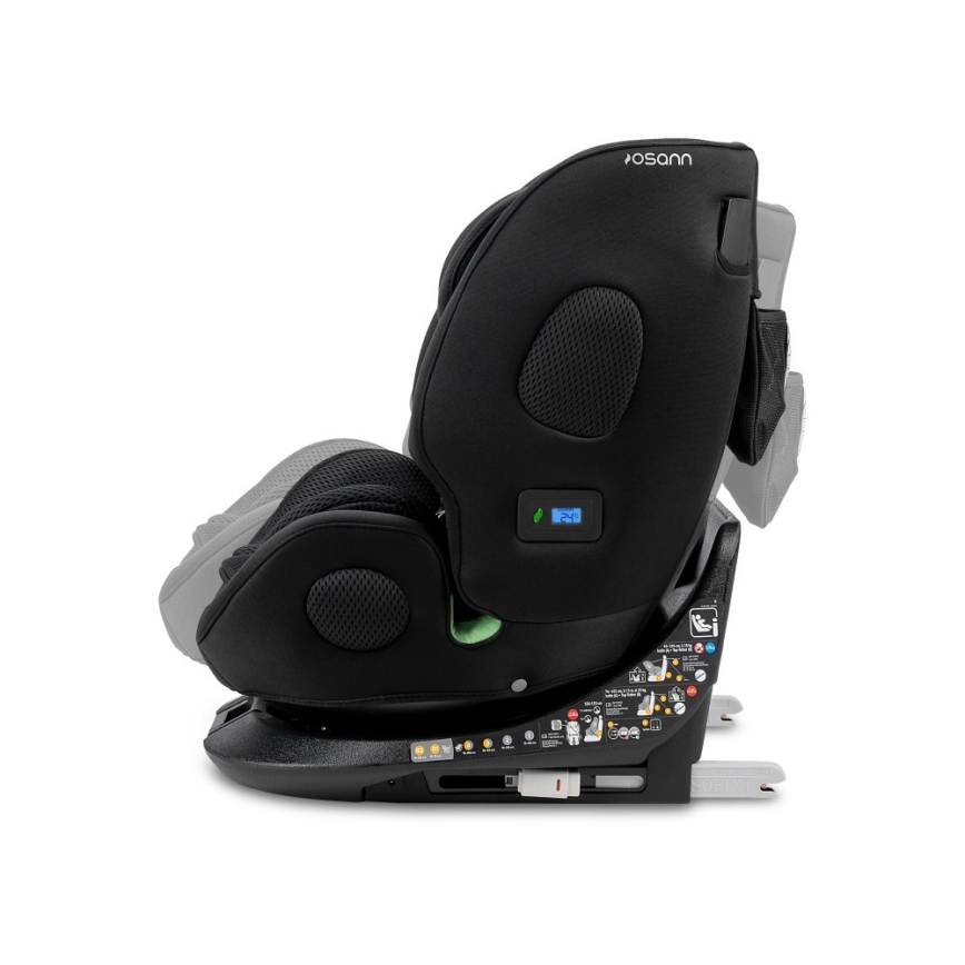 OSANN - Παιδικό κάθισμα αυτοκινήτου ONE 360 Klimax i-Size 40-150 cm Ολόμαυρο
