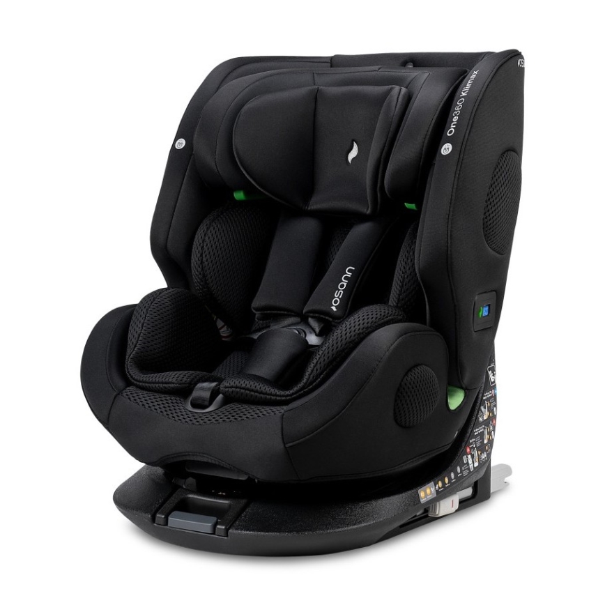 OSANN - Παιδικό κάθισμα αυτοκινήτου ONE 360 Klimax i-Size 40-150 cm Ολόμαυρο