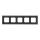 Ospel - Πλαίσιο 5 θέσεων SONATA ματ μαύρο
