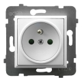 Ospel - Οικιακή πρίζα χωρίς πλαίσιο 230V ARIA λευκή