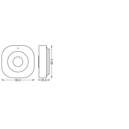 Osram - Αισθητήρας κίνησης SMART+ 3,7V Wi-Fi 500 mAh