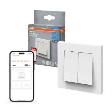 Osram - Ασύρματος διακόπτης SMART+ με 2 πλήκτρα, 5V, Wi‑Fi