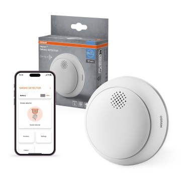 Osram - Ανιχνευτής καπνού SMART+ 3V Wi‑Fi 1400 mAh