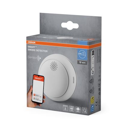 Osram - Ανιχνευτής καπνού SMART+ 3V Wi‑Fi 1400 mAh