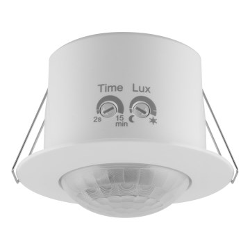Osram - Ανιχνευτής κίνησης οροφής 360° FLUSH 230V λευκός