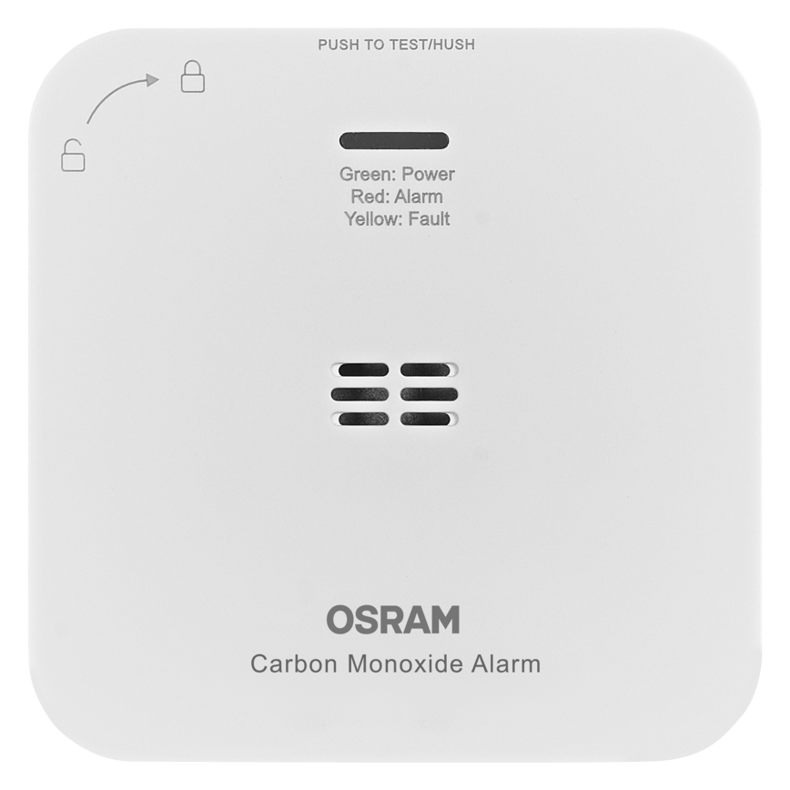 Osram - Ανιχνευτής μονοξειδίου του άνθρακα SMART+ 2xAA Wi-Fi