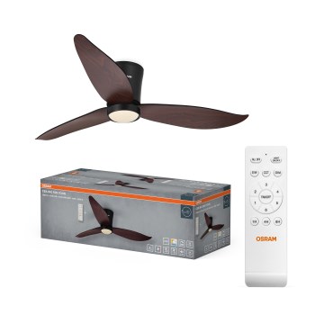 Osram - Ανεμιστήρας οροφής LED με ρυθμιζόμενο φωτισμό FOHN LED/18W/230V 3000/4000/6500K + τηλεχειριστήριο