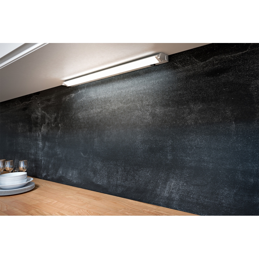 Osram - Φωτιστικό LED κάτω από ντουλάπι LINEAR LED/6W/230V 3000K 35,7 cm ασημί
