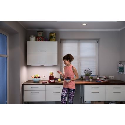 Osram - Φωτιστικό LED για κάτω ντουλάπια LINEAR LED/10W/230V 3000K 55,7 cm ασημί