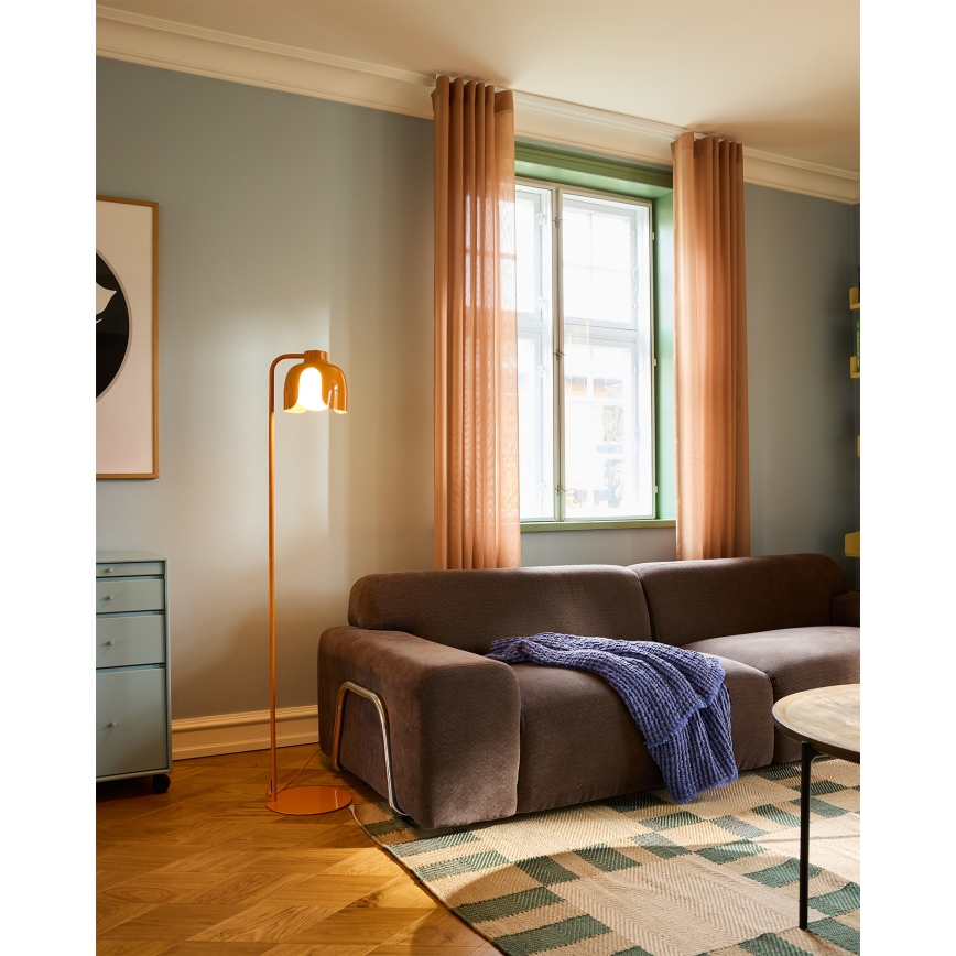 Osram - Φωτιστικό δαπέδου DECOR COROLLE 1xE27/15W/230V πορτοκαλί