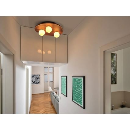 Osram - Φωτιστικό οροφής ACACIA NEST 3xG9/5W/230V από ακακία