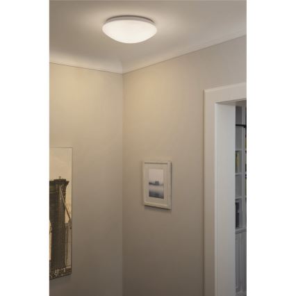 Osram - Φωτιστικό οροφής CEILING ESSENTIAL 2xE27/25W/230V, Ø 35 cm, λευκό