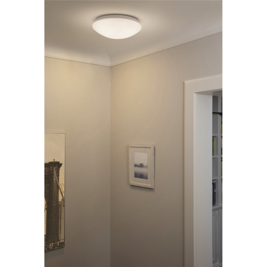 Osram - Φωτιστικό οροφής CEILING ESSENTIAL 2xE27/25W/230V, Ø 35 cm, λευκό