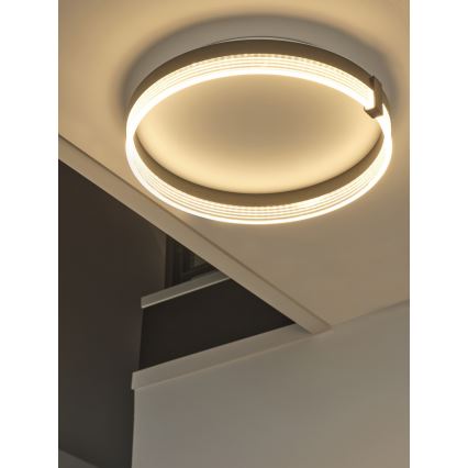 Osram - LED φωτιστικό οροφής DECOR CIRCLE LED/25W/230V 3000/4000/6500K διάμ. 40 cm μαύρο/λευκό