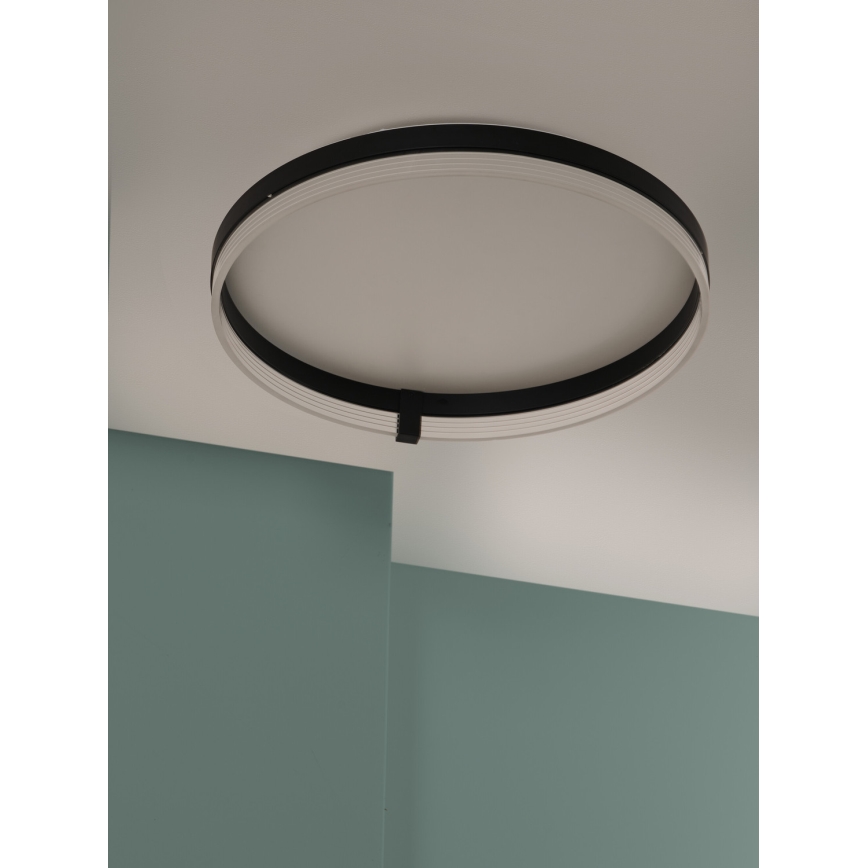Osram - Φωτιστικό οροφής LED DECOR CIRCLE LED/32W/230V 3000/4000/6500K Ø 50 cm μαύρο/λευκό
