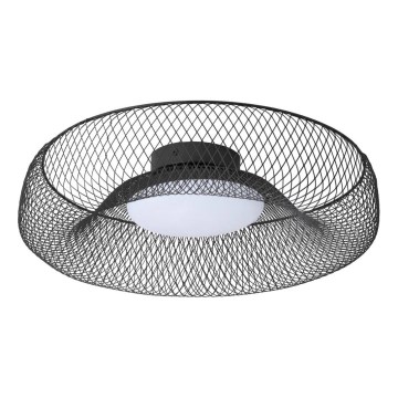 Osram - Φωτιστικό οροφής LED DECOR MESH LED/18,5W/230V διάμ. 30 cm μαύρο