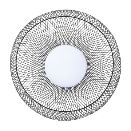Osram - Φωτιστικό οροφής LED DECOR MESH LED/18,5W/230V διάμ. 30 cm μαύρο