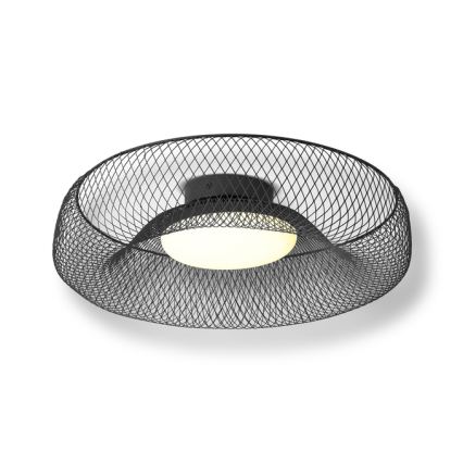 Osram - Φωτιστικό οροφής LED DECOR MESH LED/18,5W/230V διάμ. 30 cm μαύρο