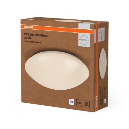 Osram - Φωτιστικό οροφής LED ESSENTIAL LED/13W/230V 4000K, διάμ. 25 cm