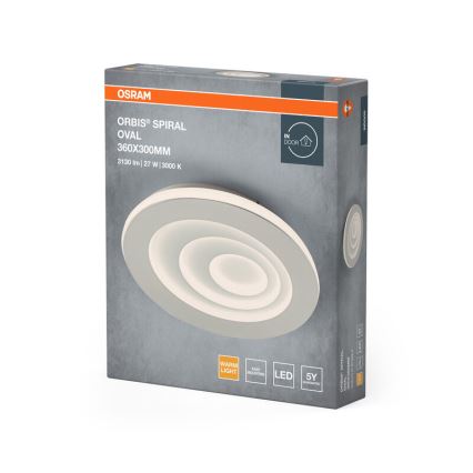 Osram - Φωτιστικό οροφής LED ORBIS SPIRAL LED/27W/230V