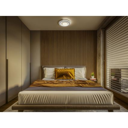 Osram - Φωτιστικό οροφής LED ORBIS SPIRAL LED/27W/230V Ø 40 cm λευκό