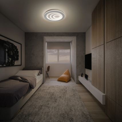 Osram - Φωτιστικό οροφής LED ORBIS SPIRAL LED/63W/230V λευκό