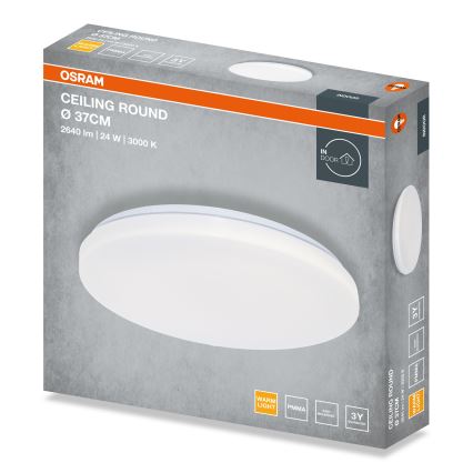 Osram - Φωτιστικό οροφής LED ROUND LED/24W/230V Ø 37 cm