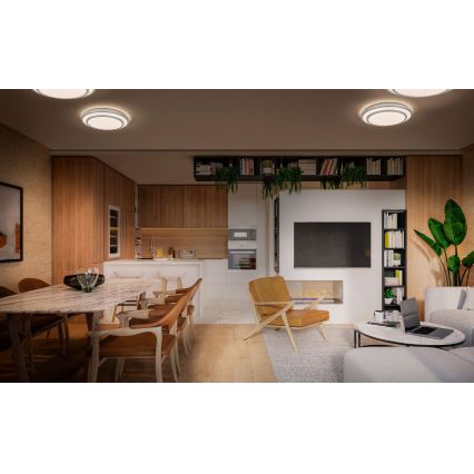 Osram - Φωτιστικό οροφής ORBIS BERLIN LED/36W/230V, διάμετρος 49,2 cm, ασημί