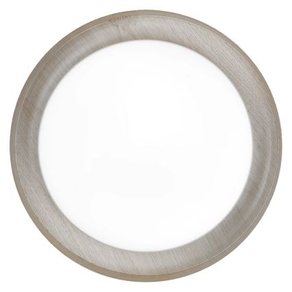 Osram - Φωτιστικό οροφής ORBIS MADRID 2xE27/10W/230V Ø 29 cm φινίρισμα απομίμησης ξύλου