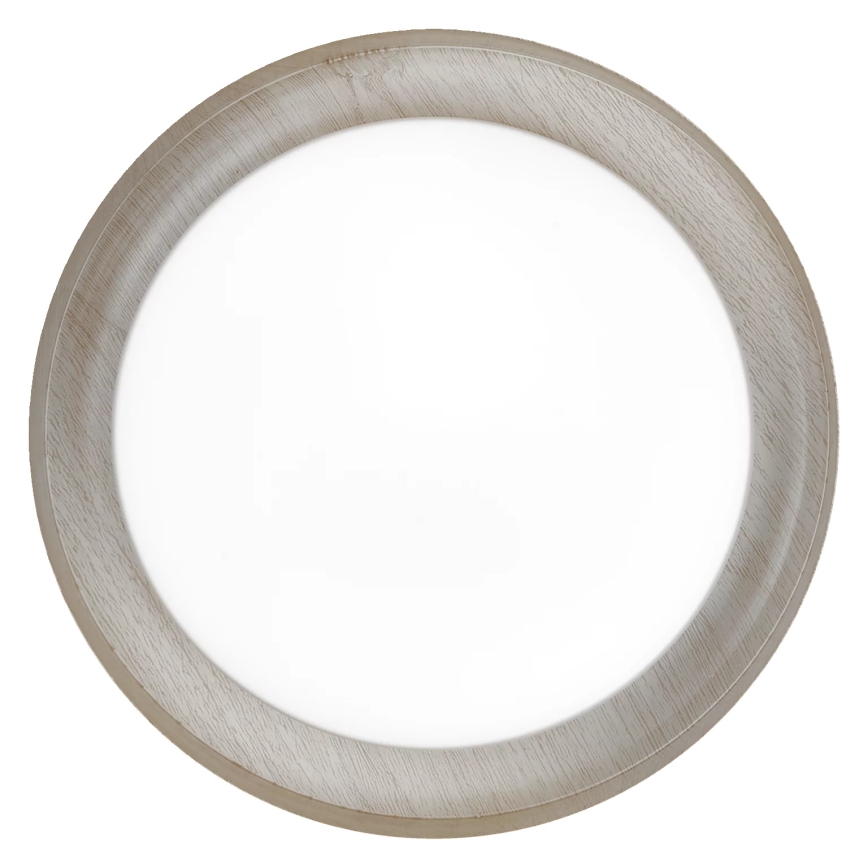 Osram - Φωτιστικό οροφής ORBIS MADRID 2xE27/10W/230V Ø 29 cm φινίρισμα απομίμησης ξύλου