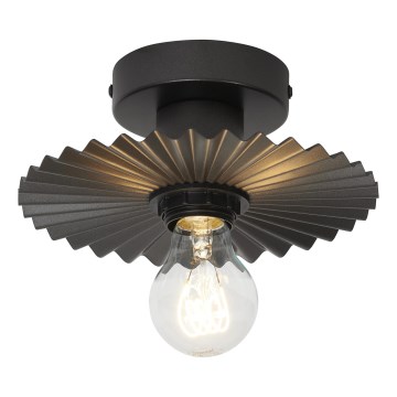 Osram - Φωτιστικό οροφής PLISSEE 1xE27/15W/230V διάμ. 20 cm ανθρακί