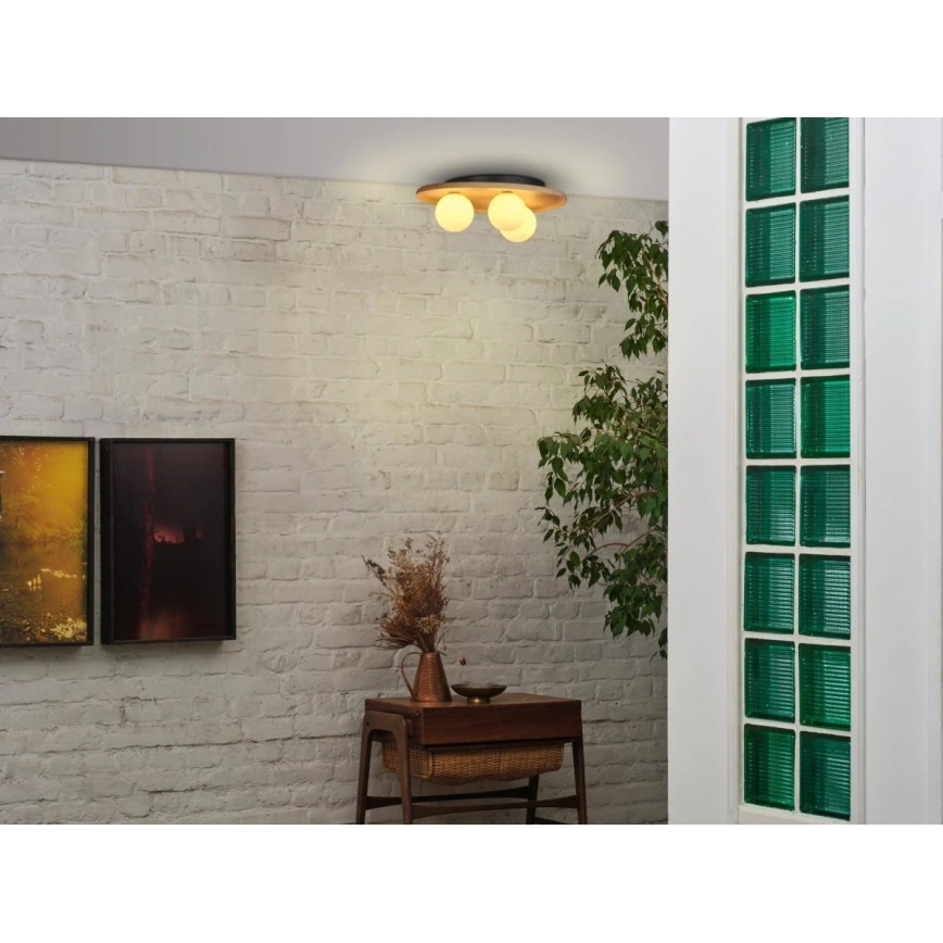 Osram - Φωτιστικό οροφής WOOD NEST 3xG9/5W/230V ξύλο καουτσούκ