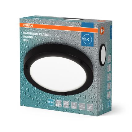 Osram - Φωτιστικό οροφής μπάνιου BATHROOM CLASSIC 1xE27/15W/230V Ø 31 cm IP44