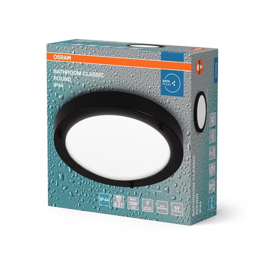 Osram - Φωτιστικό οροφής μπάνιου BATHROOM CLASSIC 1xE27/15W/230V Ø 31 cm IP44