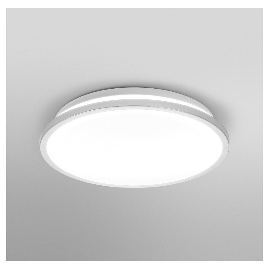 Osram - LED φωτιστικό οροφής μπάνιου DISC LED/18W/230V 3000/4000K Ø 30 cm IP44 ασημί
