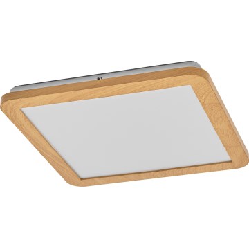 Osram - Φωτιστικό οροφής μπάνιου LED ORBIS DISC LED/22W/230V 3000/4000K 30x30 cm IP44 καφέ