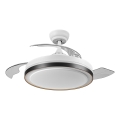 Osram - Φωτιστικό οροφής με ανεμιστήρα LED/66W/230V 3000/4000/6500K λευκό + τηλεχειριστήριο