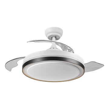 Osram - Φωτιστικό οροφής με ανεμιστήρα LED/66W/230V 3000/4000/6500K λευκό + τηλεχειριστήριο