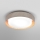 Osram - Φωτιστικό οροφής ORBIS MADRID 2xE27/10W/230V Ø 29 cm φινίρισμα απομίμησης ξύλου