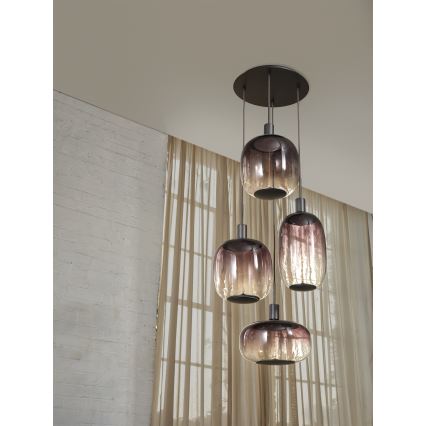 Osram - Καλώδιο τροφοδοσίας NEEDLE PENDANT 4xE27/25W/230V ανθρακί