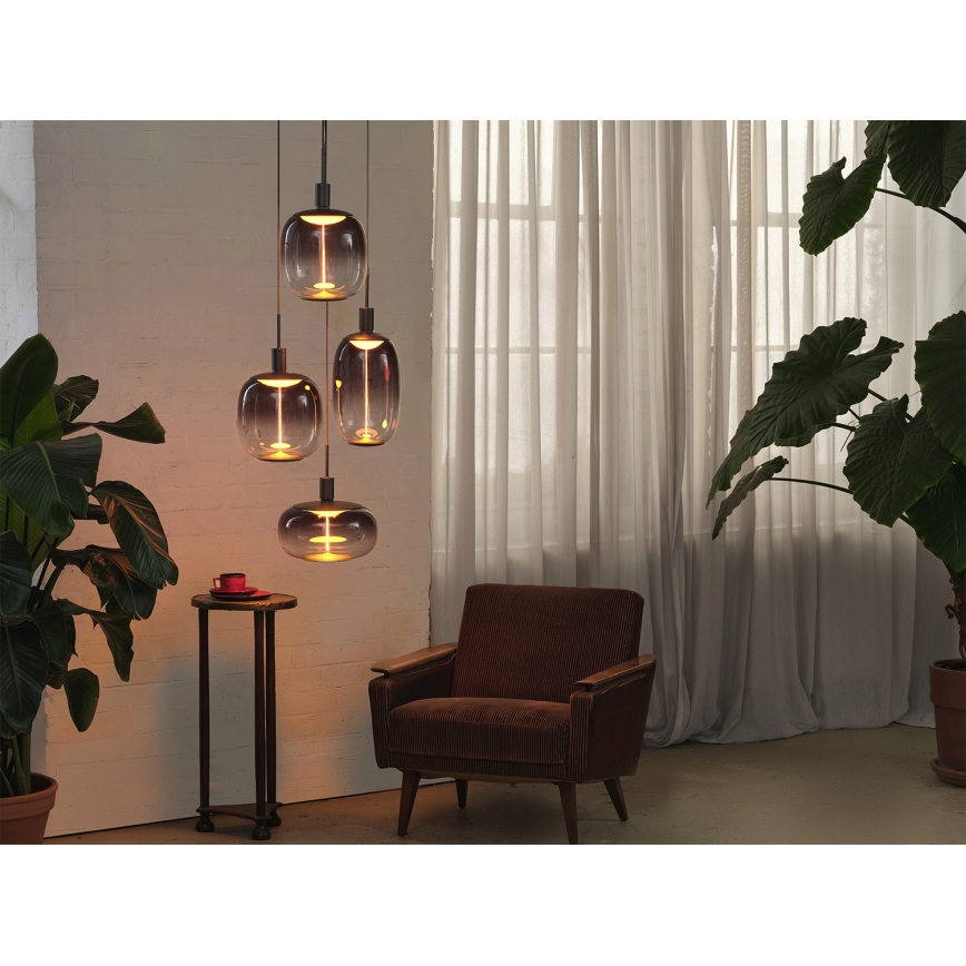 Osram - Καλώδιο τροφοδοσίας NEEDLE PENDANT 4xE27/25W/230V ανθρακί