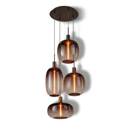 Osram - Καλώδιο τροφοδοσίας NEEDLE PENDANT 4xE27/25W/230V ανθρακί