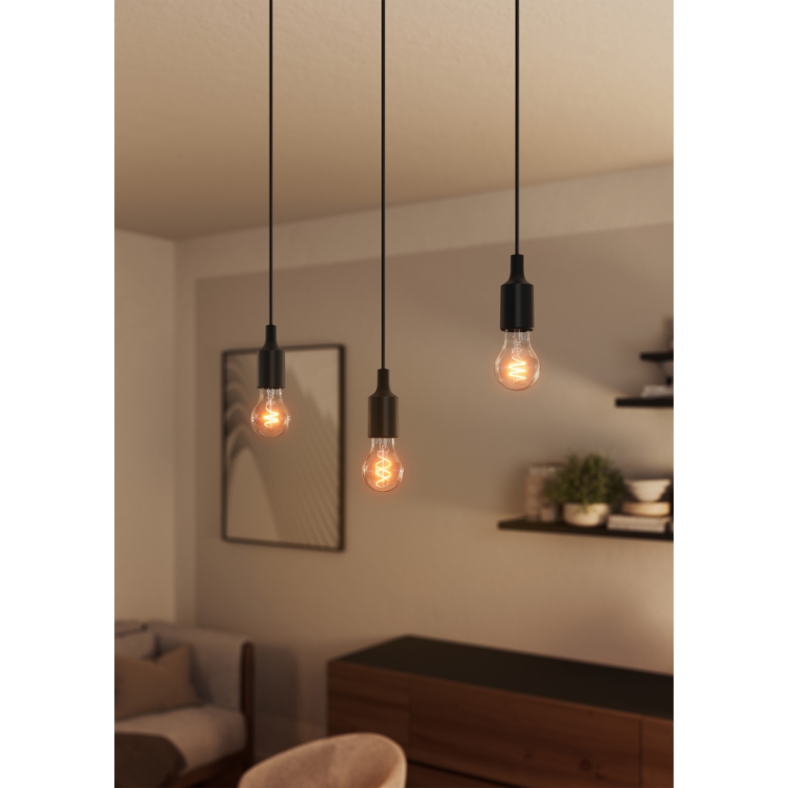 Osram - Καλώδιο τροφοδοσίας PENDULUM BELL 1xE27/15W/230V μαύρο