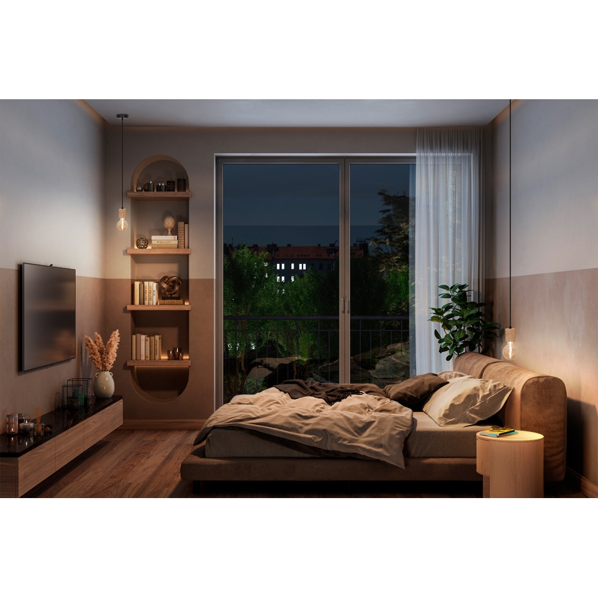 Osram - Καλώδιο τροφοδοσίας PENDULUM CYLINDER 1xE27/15W/230V ξύλινο