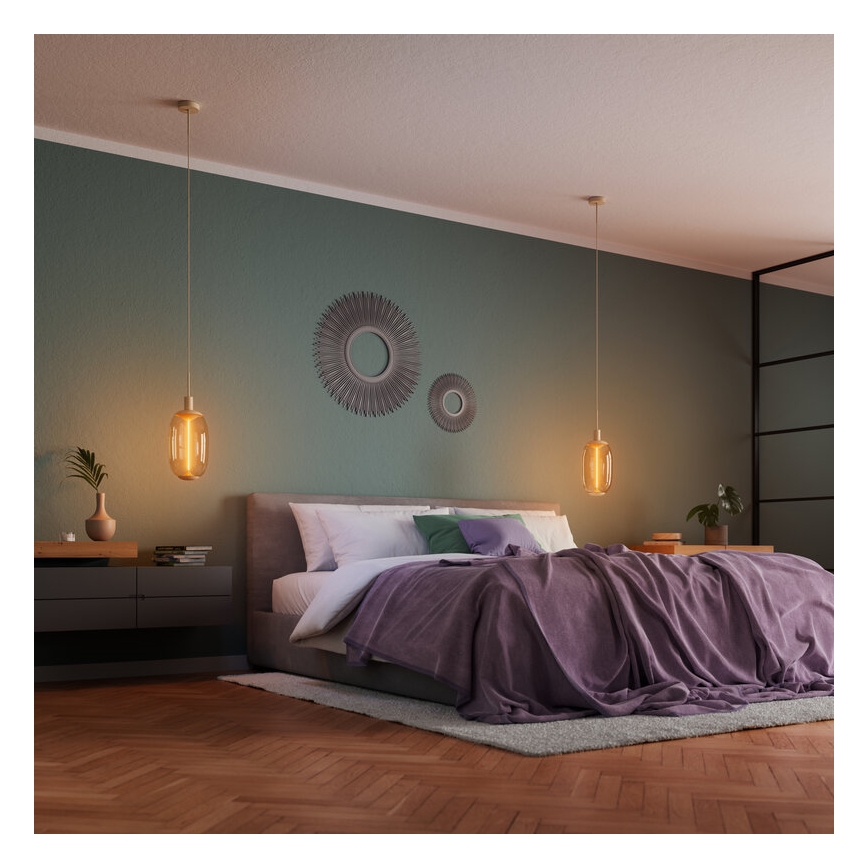 Osram - Καλώδιο τροφοδοσίας PENDULUM NEEDLE 1xE27/15W/230V μπεζ
